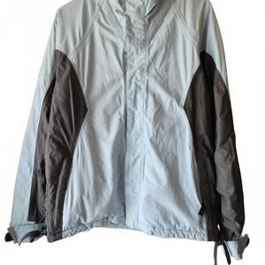 O'Neill Explore Series Men's Medium Light Blue and Gray Outdoor Jacket